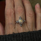 Opal Accent Ring