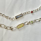 Boulder opal and Tourmaline bracelet