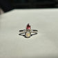 Tourmaline and opal Eva ring