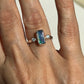 Blue trilogy ring