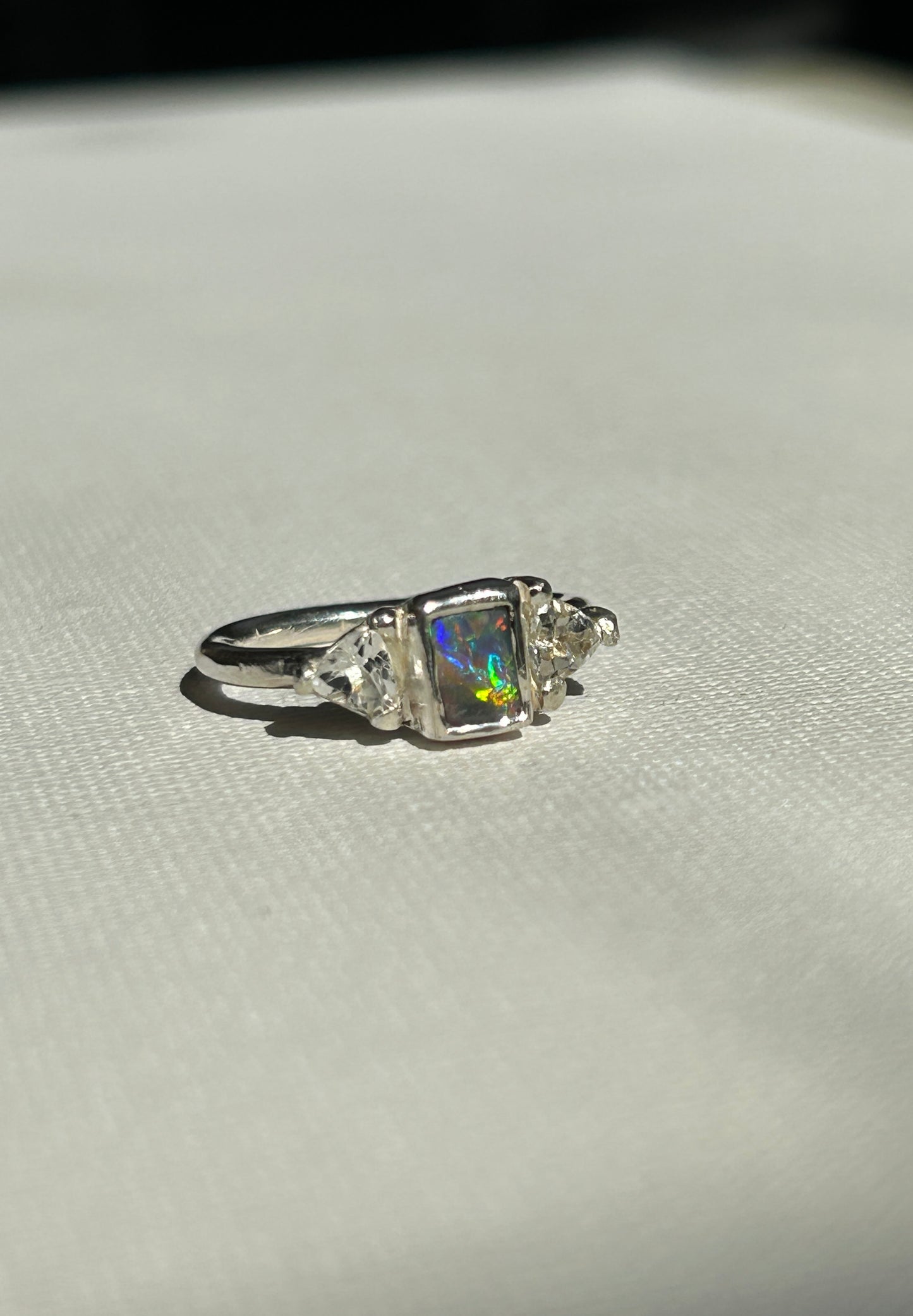 Square trilogy ring