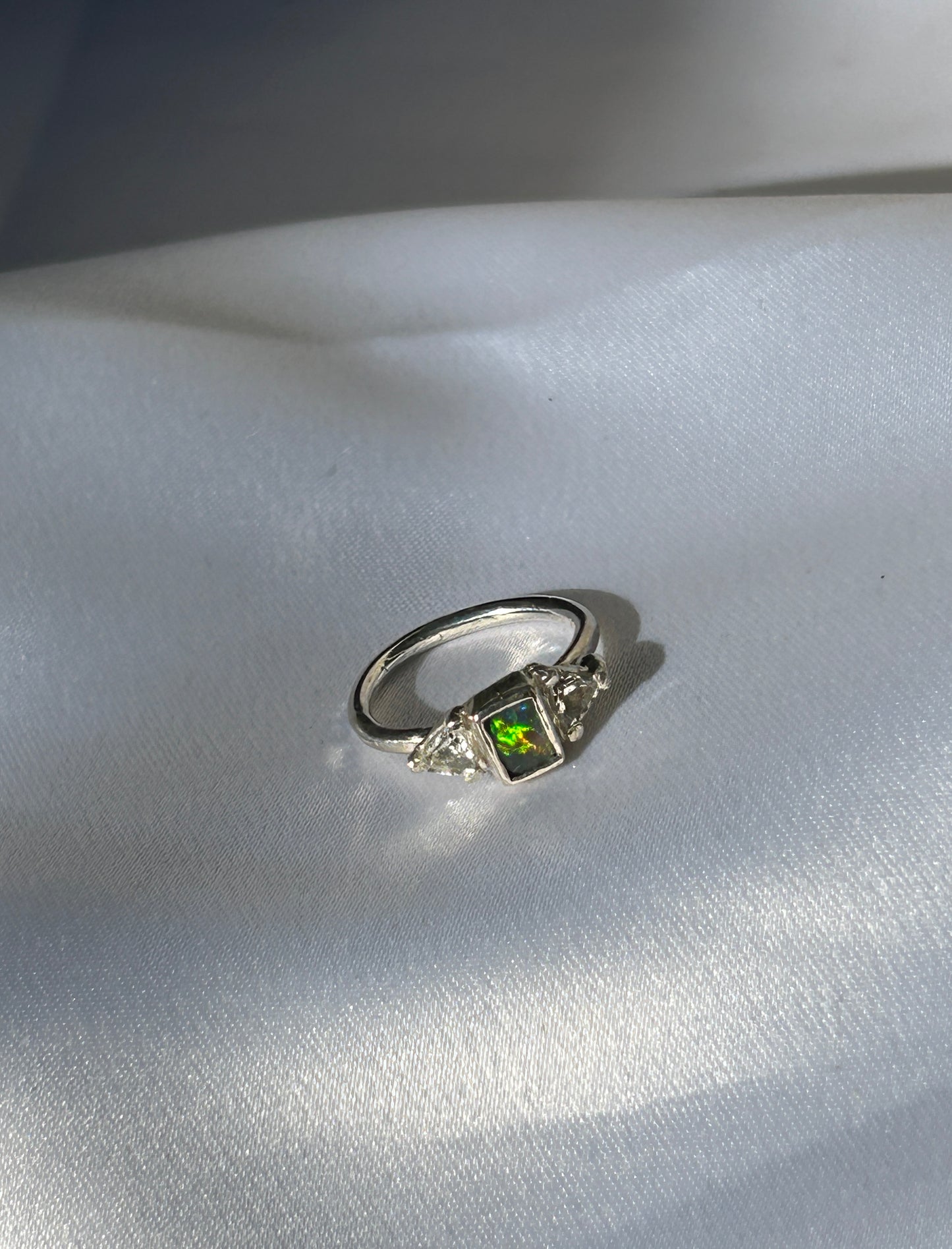 Square trilogy ring