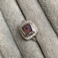 Opal sunbeam ring