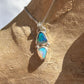 Double Crystal Opal pendant