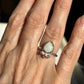 Glitter crown ring