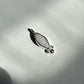 White drop pendant