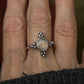 Opal Accent Ring
