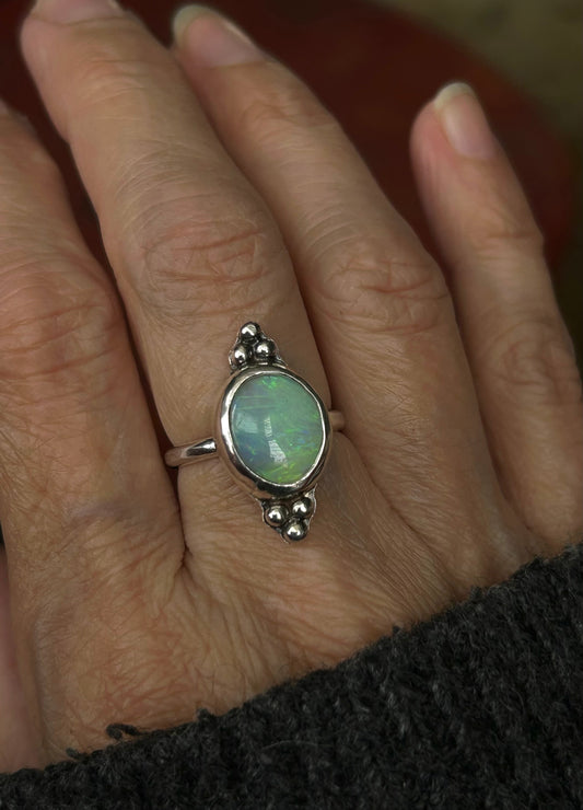 Green Goddess  Ring