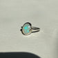 Crystal opal ring