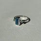 Blue trilogy ring
