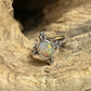 Opal Accent Ring