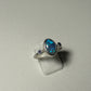 Blue sparkle trilogy Ring