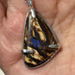 Australian Queensland boulder opal pendant
