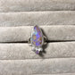 Purple passion crown ring