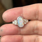 Rainbow Opal Ring