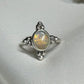 Opal Accent Ring