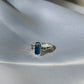 Blue trilogy ring