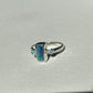 Blue trilogy ring
