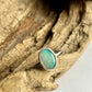 Solid crystal opal ring