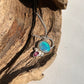 Opal and tourmaline pendant available