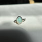Crystal opal ring