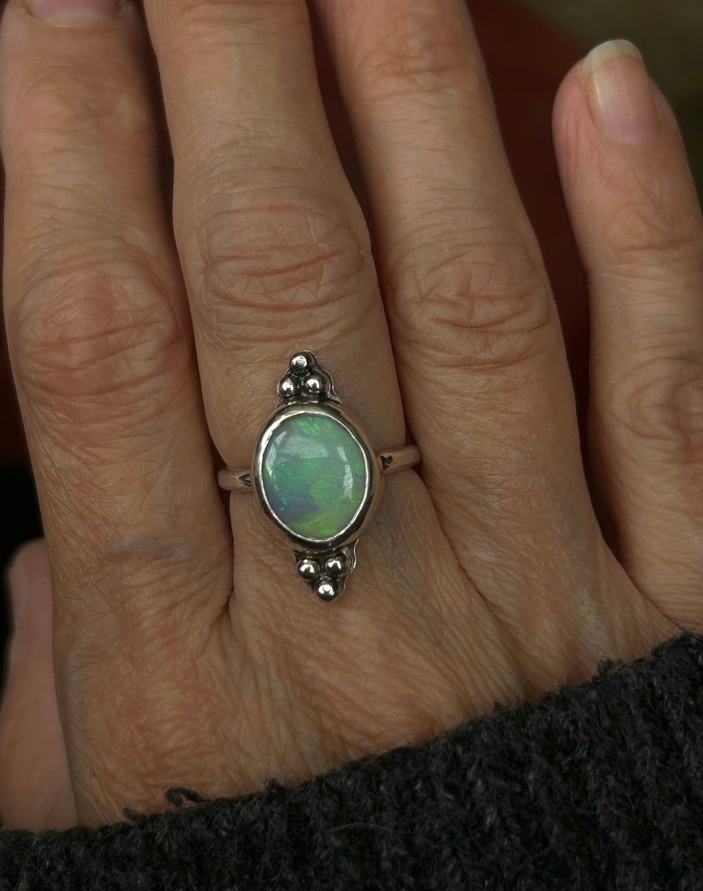 Green Goddess  Ring