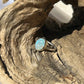Crystal opal ring