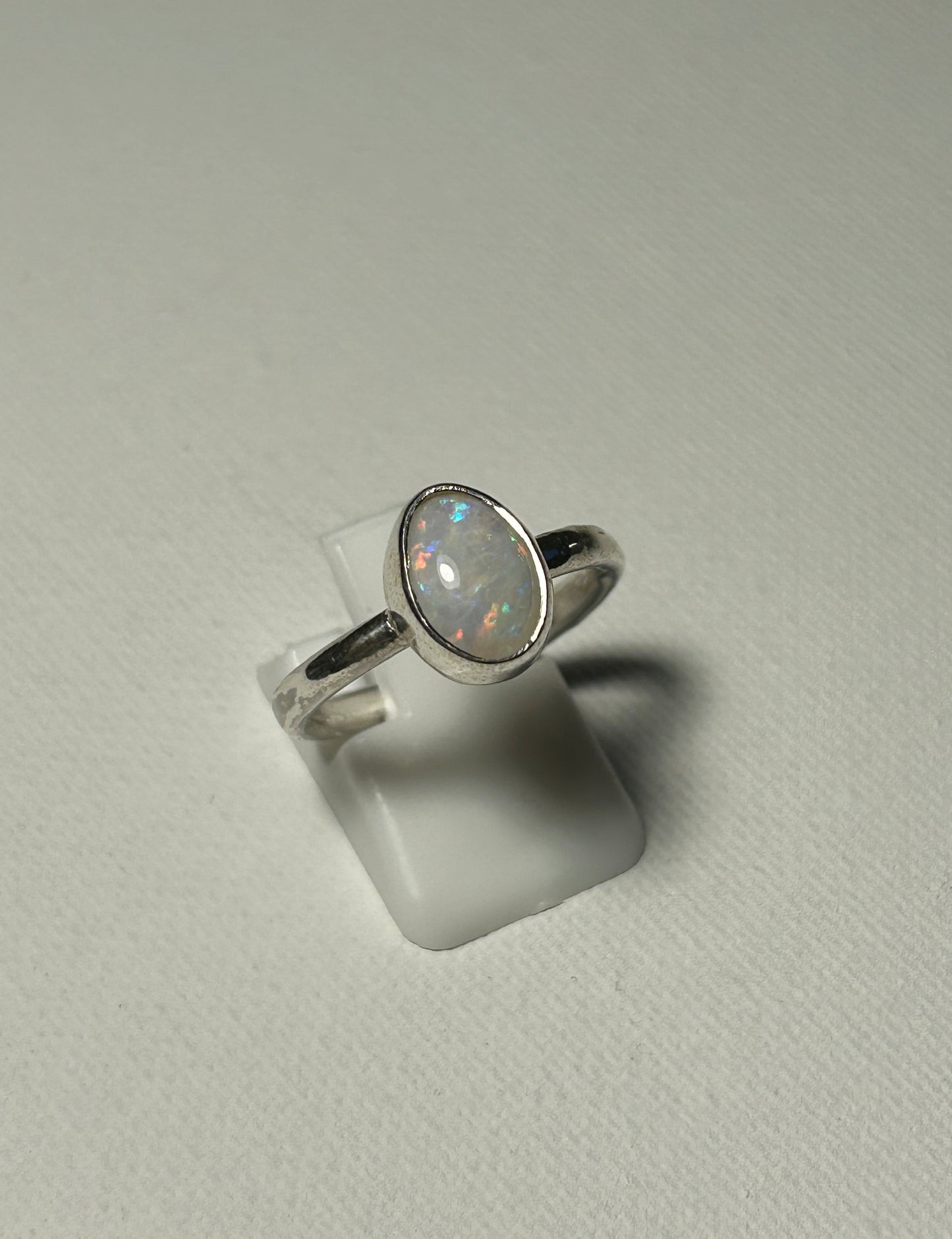 Coober Pedy opal ring