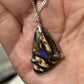 Australian Queensland boulder opal pendant
