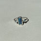 Blue trilogy ring