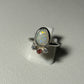 Glitter crown ring