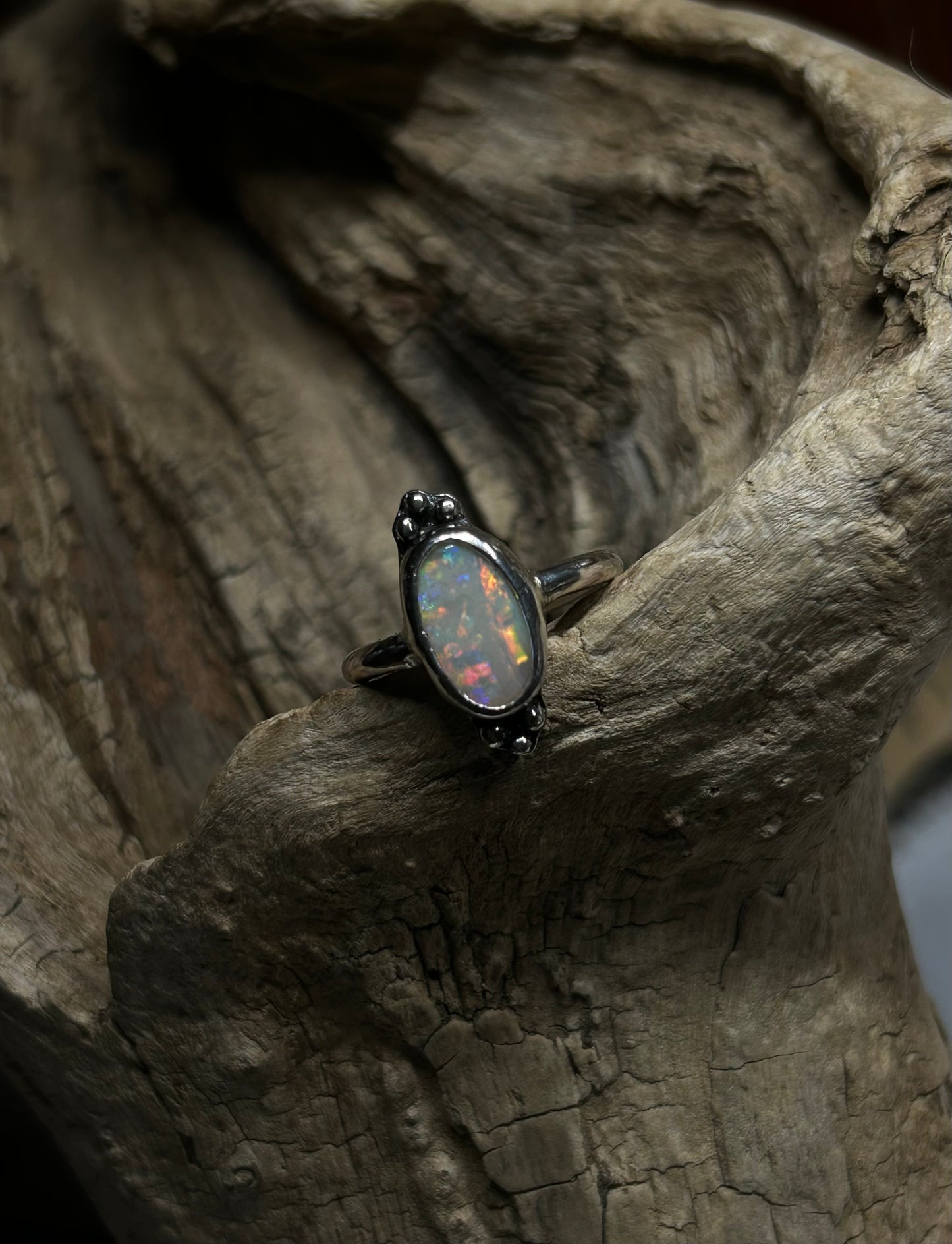Rainbow Accent Ring