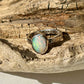 Warm Coober Pedy opal ring