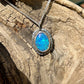 Blue sparkle pendant