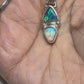 Double Crystal Opal pendant