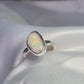 Australian solid opal ring