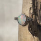 Warm Coober Pedy opal ring